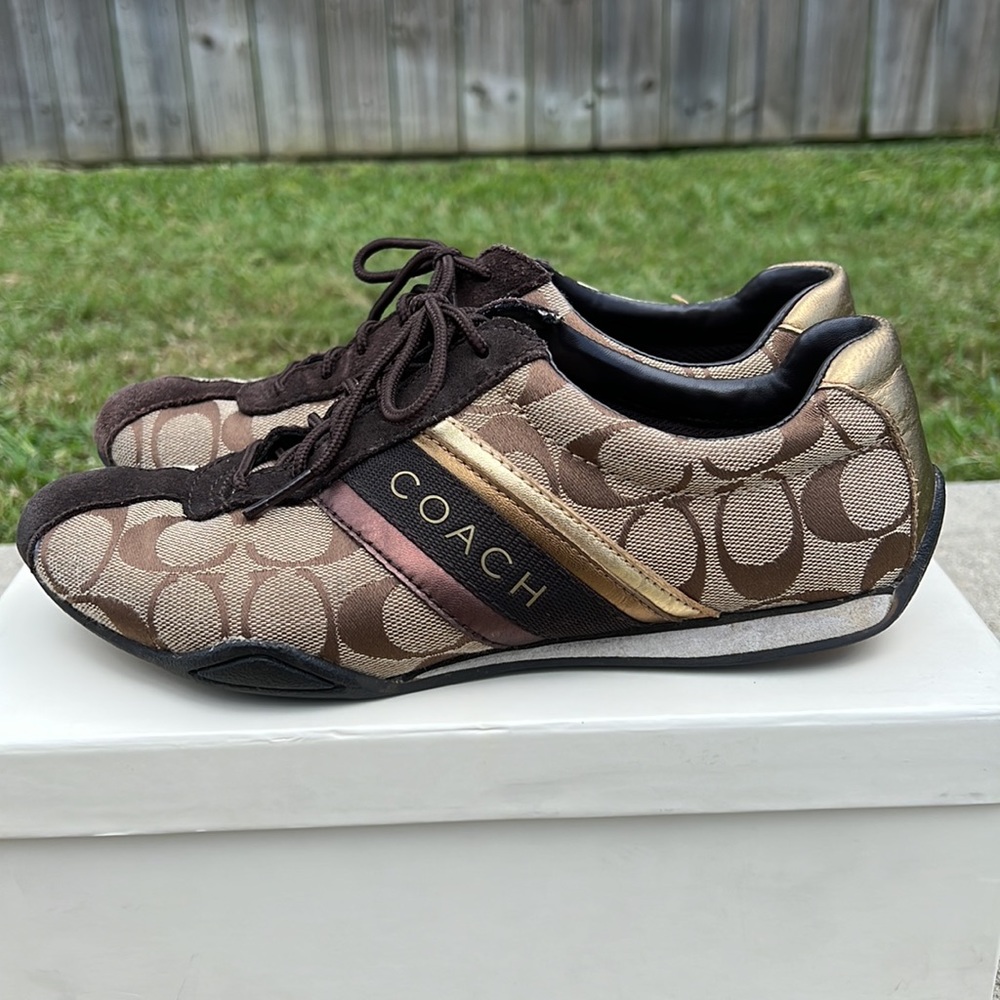 Coach Jayme Brown Signature Sneakers - Picture 6 of 11